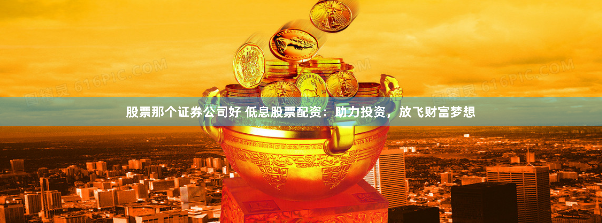 股票那个证券公司好 低息股票配资：助力投资，放飞财富梦想